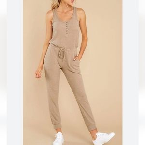 Z Supply tannish brown ribbed jumper